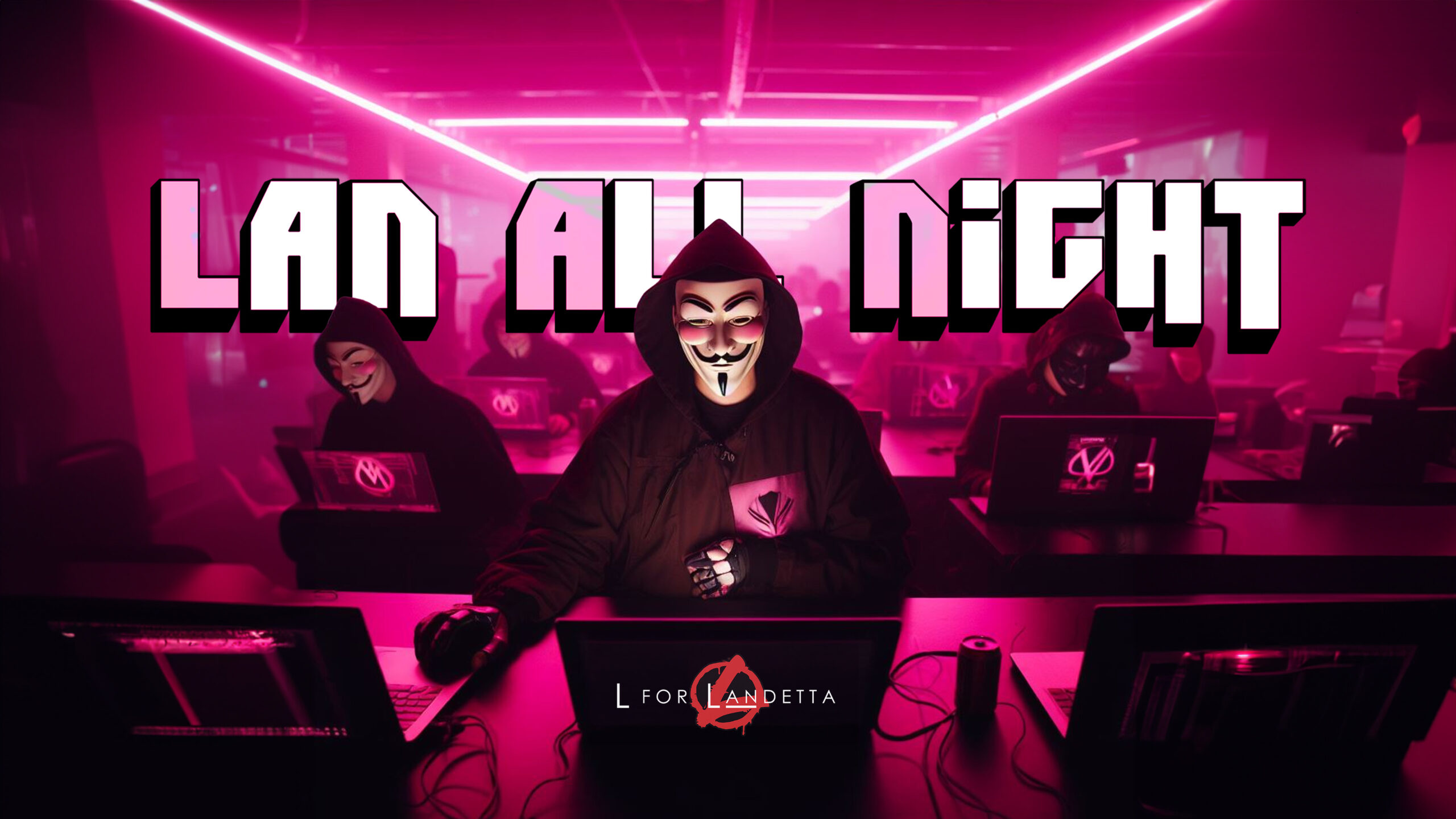 Wallpaper - LANdetta Anon Hackers